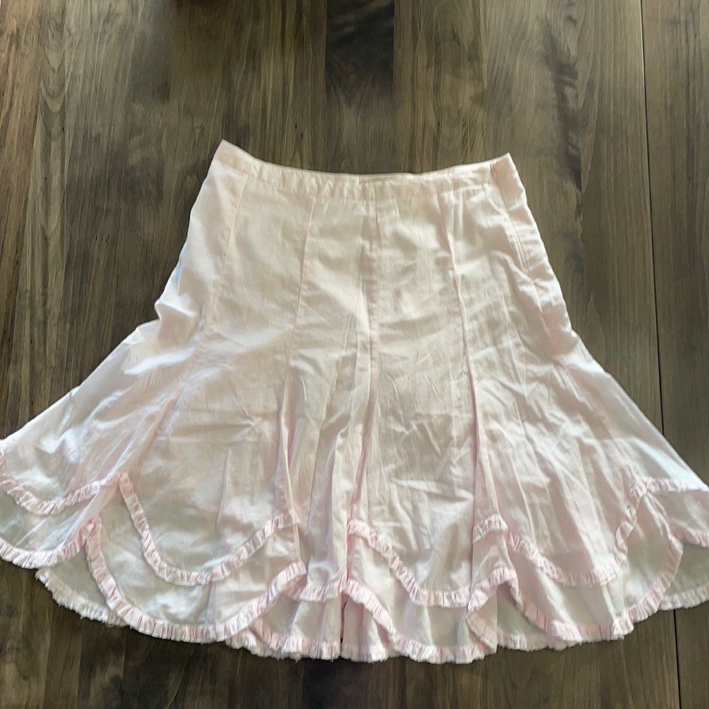 Pretty pink old navy flowy skirt